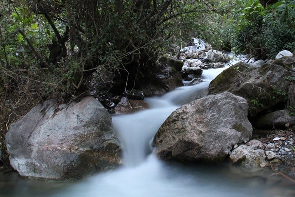Typical long shutter, blurred waterfall shot