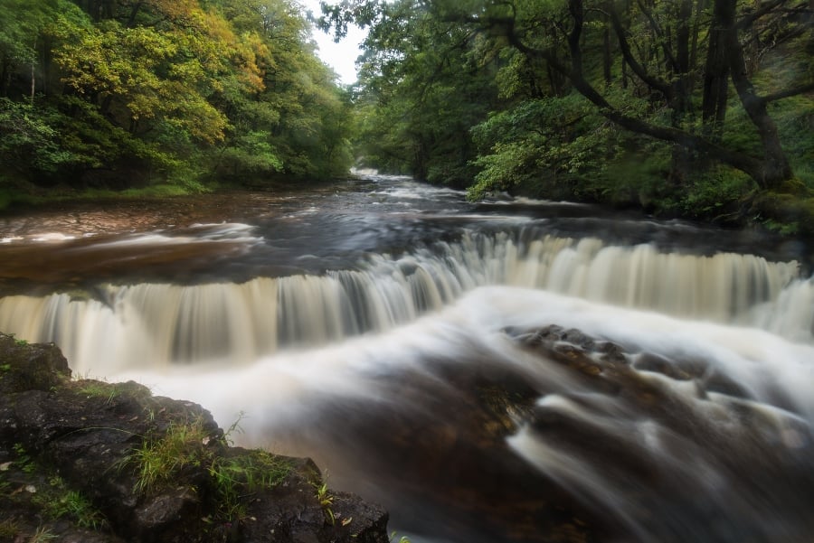 Photographing the Afon Nedd Waterfalls in the Brecon Beacons