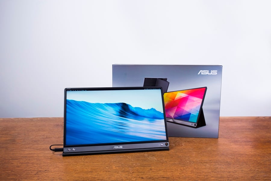 ASUS ZenScreen MB16AC portable USB monitor review