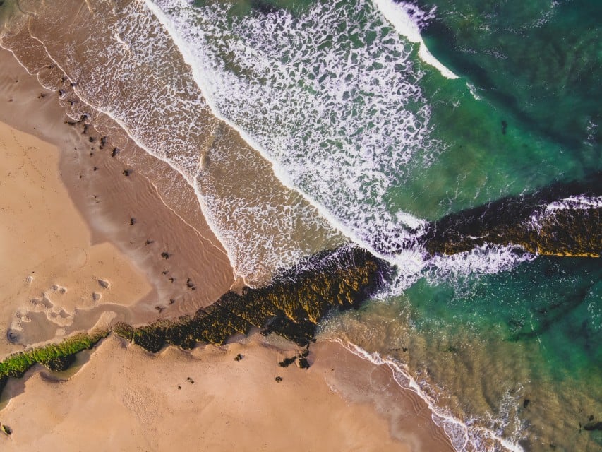 Capturing images from the air will not only showcase even well-known locations in a completely new way, but a straight-down shot will also eliminate the sun from the frame