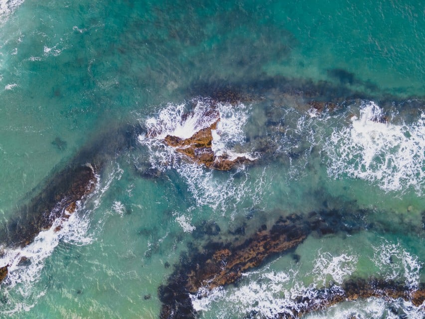 Capturing images from the air will not only showcase even well-known locations in a completely new way, but a straight-down shot will also eliminate the sun from the frame