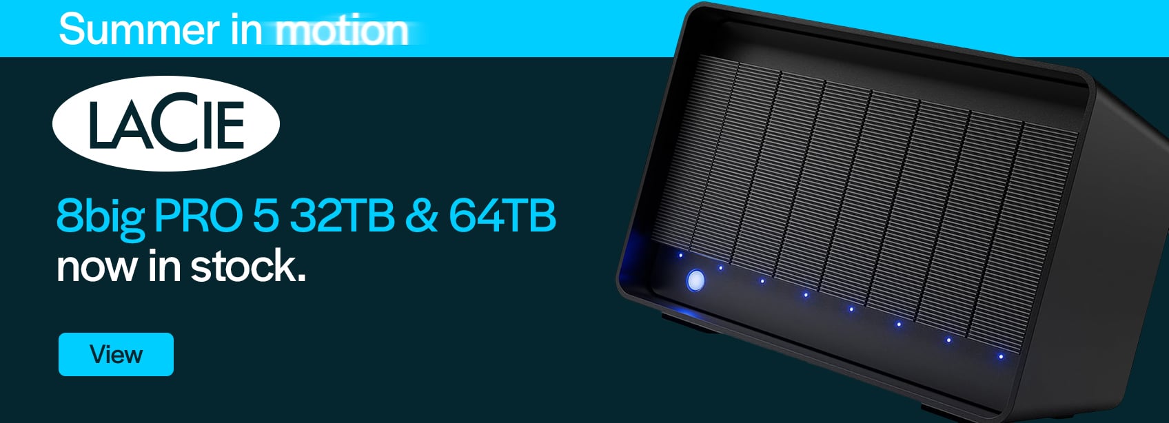 LaCie 8big PRO 5 In Stock
