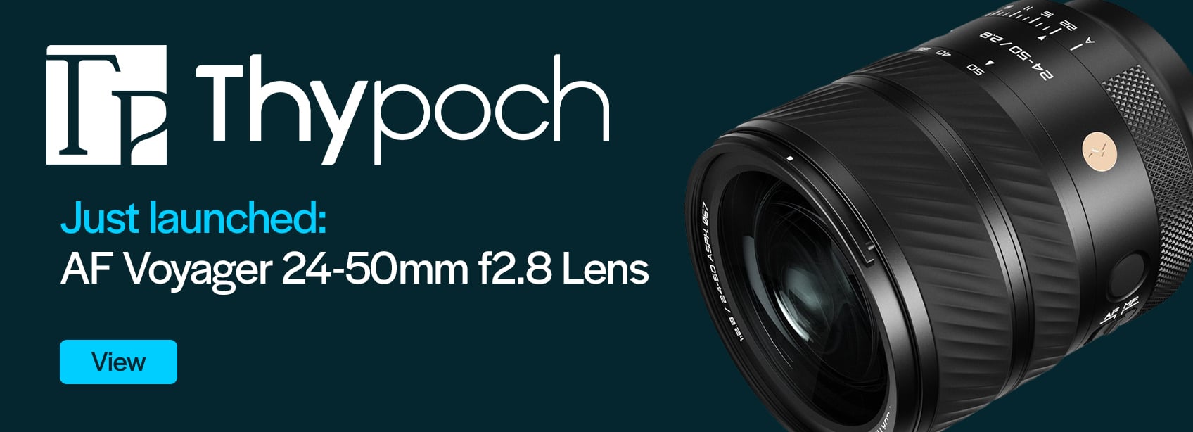 Just Launched Thypoch Voyager 24-50mm f2.8 Lens