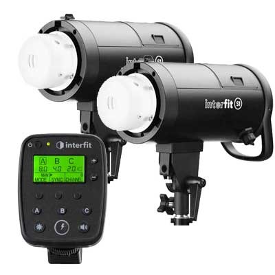 Interfit S1 Twin Kit with TTL-N Remote
