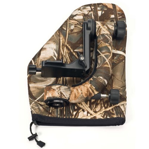 Used LensCoat Gimbal Head Pouch - Realtree Advantage Max4 HD
