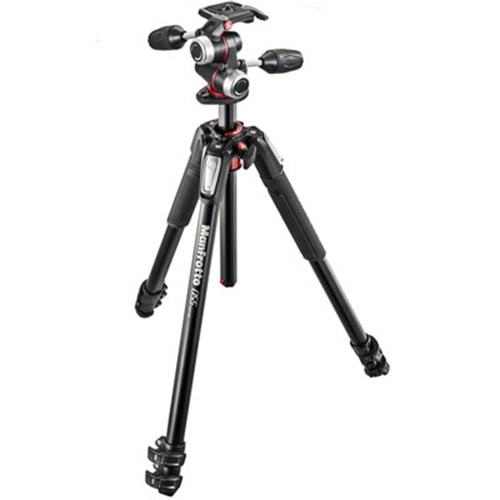Used Manfrotto MK055XPRO3 Tripod + X-Pro 3-Way Head