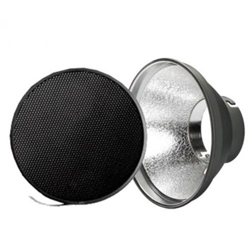 Used Elinchrom Quadra 18cm Reflector and 30 Degree Grid Kit