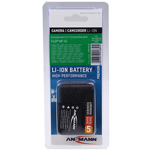 Used Ansmann Fujifilm NP-45 Battery (Fujifilm NP-45)