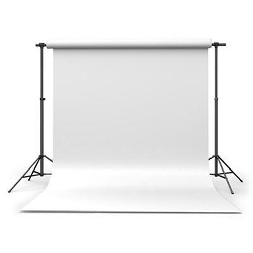 Used Calumet Arctic White 1.35m x 11m Seamless Background Paper