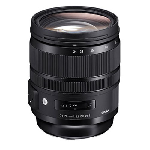 Used Sigma 24-70mm F2.8 DG OS HSM Art Lens for Nikon F