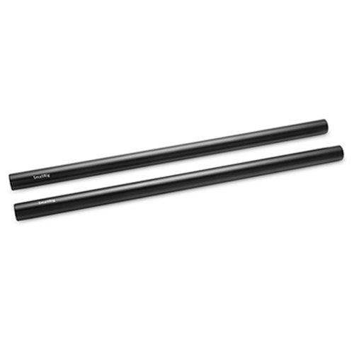 Used SmallRig 2pcs 15mm Black Aluminum Alloy Rod (M12-30cm) 12inch