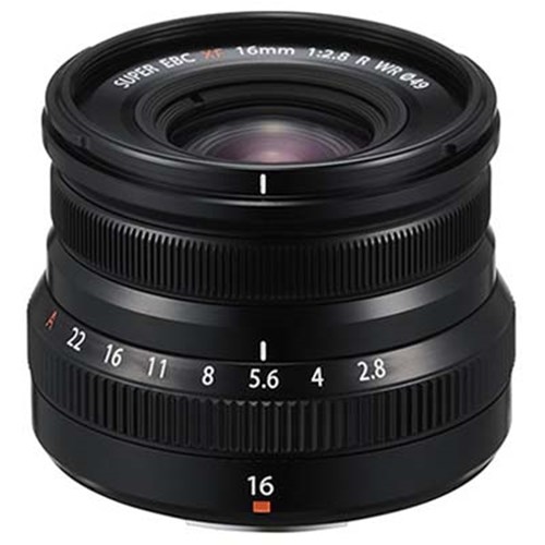 Used Fujifilm XF 16mm f2.8 R WR Lens - Black