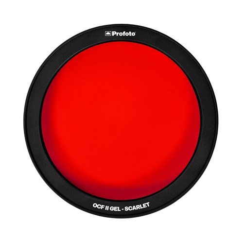 Used Profoto Off Camera Flash II Gel - Scarlet