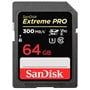 SanDisk Extreme PRO 64GB 300MB/s UHS-II V90 SDXC Memory Card