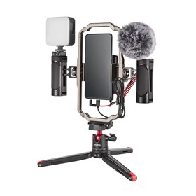 SmallRig All-in-One Video Kit For Smartphone Creators with Audio and Lighting System 3384D