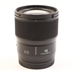 USED Panasonic LUMIX S 18mm f1.8 Lens