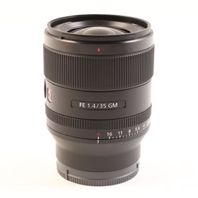 USED Sony FE 35mm f1.4 GM Lens