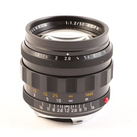 USED Leica 50mm f1.2 Noctilux-M ASPH Lens - Black