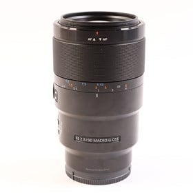 USED Sony FE 90mm f2.8 Macro G OSS Lens